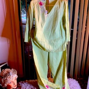 Irish Linen Pantsuit